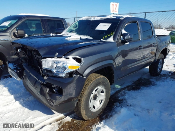 2021 Toyota Tacoma 4WD SR with VIN 3TMCZ5AN4MM410443, listed as a IAAI auction lot 41213644 with 42,643 mi miles. Bid and sale history available at carsss.com. Image 17.