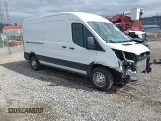 2021 Ford Transit Cargo with VIN 1FTBR2C81MKA02605, listed as a IAAI auction lot 41804703 with 94,481 mi miles and . Bid and sale history available at carsss.com. Image 1.