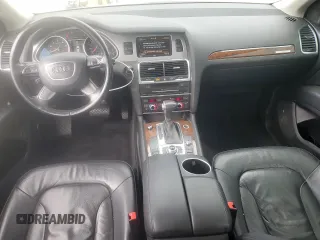 2012 Audi Q7 Premium Plus with VIN WA1LGAFE7CD007696, listed as a Copart auction lot 46757885 with 96,574 mi miles and Salvage title. Bid and sale history available at DreamBid. Image 8.