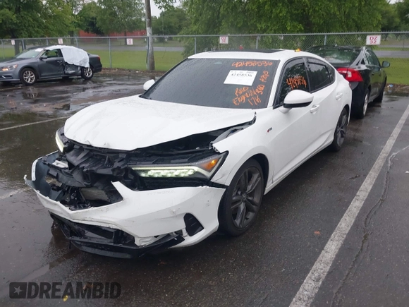 2024 Acura Integra w/A-Spec Package with VIN 19UDE4H31RA007511, listed as a IAAI auction lot 42458536 with 17,972 mi miles and . Bid and sale history available at DreamBid. Image 17.