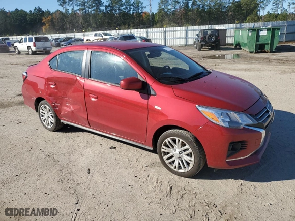2024 Mitsubishi Mirage G4 ES with VIN ML32FUFJ6RHF07035, listed as a Copart auction lot 84702424 with 24,149 mi miles and Salvage Title. Bid and sale history available at carsss.com. Image 4.