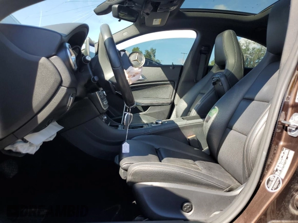 2018 Mercedes-Benz CLA 250 with VIN WDDSJ4EB1JN671338, listed as a Copart auction lot 60686855 with 96,574 mi miles and Salvage title. Bid and sale history available at DreamBid. Image 7.