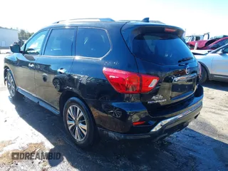 2019 Nissan Pathfinder S with VIN 5N1DR2MM2KC617509, listed as a IAAI auction lot 41320526 with 72,178 mi miles and . Bid and sale history available at DreamBid. Image 3.