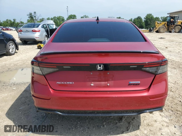 2023 Honda Accord Sport-L with VIN 1HGCY2F75PA024189, listed as a Copart auction lot 65699195 with Not provided miles and Clean title. Bid and sale history available at DreamBid. Image 6.
