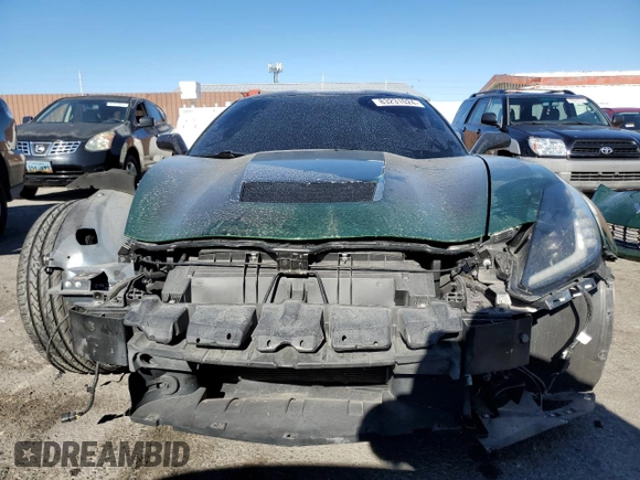 2016 Chevrolet Corvette 1LT with VIN 1G1YB2D78G5117170, listed as a Copart auction lot 83231024 with 73,274 mi miles and Salvage Title. Bid and sale history available at carsss.com. Image 5.