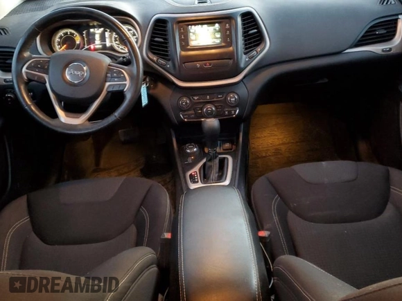 2017 Jeep Cherokee Latitude with VIN 1C4PJMCB4HW544588, listed as a Copart auction lot 87879825 with 150,290 mi miles and Salvage Title. Bid and sale history available at DreamBid. Image 8.