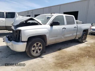 2018 Chevrolet Silverado 1500 Custom with VIN 3GCPCPEC9JG221000, listed as a Copart auction lot 50881245 with 180,451 mi miles and Salvage Title. Bid and sale history available at DreamBid. Image 1.