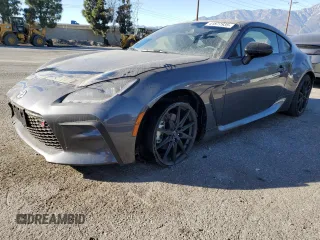 2023 Toyota GR86 Premium with VIN JF1ZNBF18P8765155, listed as a Copart auction lot 41877935 with 6,971 mi miles and Salvage Title. Bid and sale history available at carsss.com. Image 1.