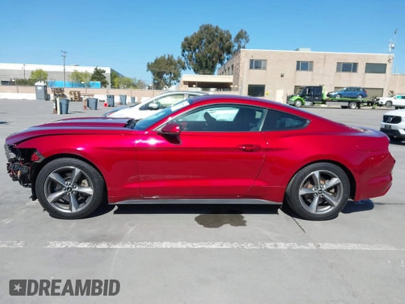2017 Ford Mustang V6 with VIN 1FA6P8AM7H5266142, listed as a IAAI auction lot 41993504 with 53,107 mi miles and . Bid and sale history available at carsss.com. Image 15.