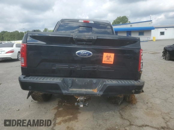 2016 Ford F-150 XLT with VIN 1FTEW1EP8GFD53528, listed as a Copart auction lot 59162755 with Not provided miles and Salvage title. Bid and sale history available at DreamBid. Image 6.