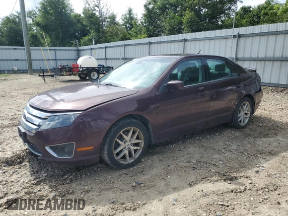 2012 Ford Fusion SEL with VIN 3FAHP0JG3CR411445, listed as a Copart auction lot 60745575 with 209,421 mi miles and Salvage title. Bid and sale history available at DreamBid. Image 1.