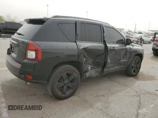 2016 Jeep Compass Sport with VIN 1C4NJCBA2GD525400, listed as a Copart auction lot 51440685 with 163,830 mi miles and Salvage title. Bid and sale history available at DreamBid. Image 3.