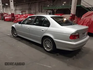 2003 BMW 5 Series 530iA with VIN WBADT63483CK43601, listed as a IAAI auction lot 41808414 with 132,050 mi miles. Bid and sale history available at carsss.com. Image 3.