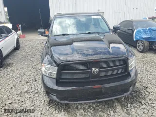 2010 Dodge Ram 1500 Sport with VIN 3D7JV1ET0AG191856, listed as a Copart auction lot 65118404 with 65,338 mi miles and Salvage Title. Bid and sale history available at carsss.com. Image 5.