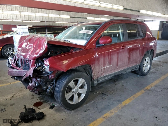 2016 Jeep Compass High Altitude Edition with VIN 1C4NJDEB1GD662547, listed as a Copart auction lot 45414865 with 83,551 mi miles and Salvage Title. Bid and sale history available at carsss.com. Image 1.