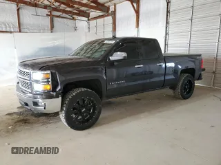 2014 Chevrolet Silverado 1500 LT with VIN 1GCVKREC9EZ314384, listed as a Copart auction lot 49292245 with 123,386 mi miles and Salvage Title. Bid and sale history available at DreamBid. Image 1.