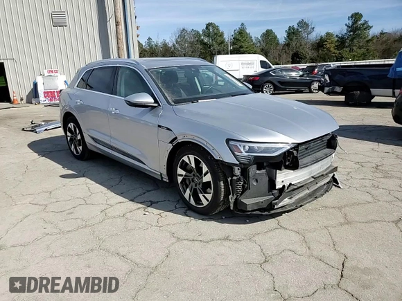 2022 Audi e-tron Premium Plus with VIN WA1LAAGE3NB033307, listed as a Copart auction lot 45680685 with 36,127 mi miles and Salvage Title. Bid and sale history available at DreamBid. Image 15.