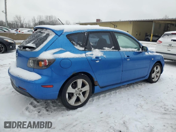 2006 Mazda 3 S Sport with VIN JM1BK144X61524684, listed as a Copart auction lot 44181035 with 222,115 mi miles and Clean Title. Bid and sale history available at DreamBid. Image 3.