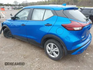 2021 Nissan Kicks S with VIN 3N1CP5BV7ML529374, listed as a IAAI auction lot 41922385 with 21,433 mi miles and . Bid and sale history available at carsss.com. Image 3.
