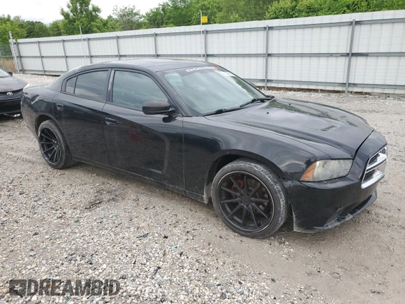 2013 Dodge Charger SE with VIN 2C3CDXBG5DH519751, listed as a Copart auction lot 55256435 with 255,385 mi miles and Clean Title. Bid and sale history available at DreamBid. Image 4.