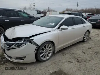 2015 Lincoln MKZ Hybrid z VIN 3LN6L2LU0FR606558, wystawiony jako Copart lot #43871535 z przebiegiem 104 568 mil mil oraz Szkoda całkowita • Salvage title. Historia ofert i sprzedaży dostępna na DreamBid. Obrazek 1.