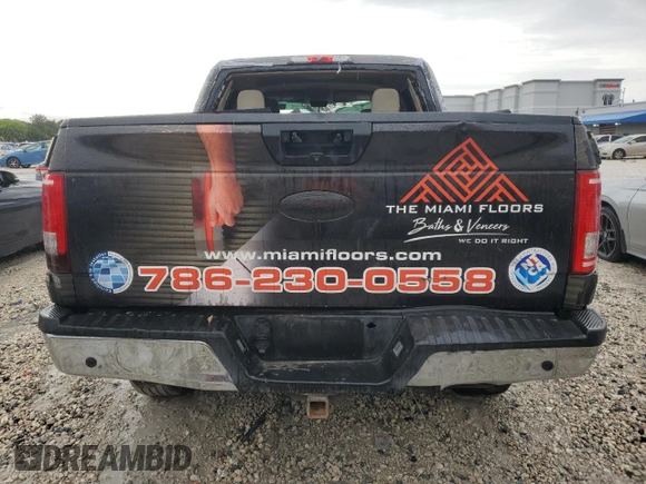 2015 Ford F-150 XL with VIN 1FTEW1CP8FKF13075, listed as a Copart auction lot 59530395 with 174,975 mi miles and Clean title. Bid and sale history available at DreamBid. Image 6.