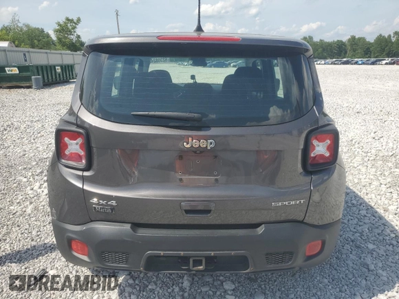 2018 Jeep Renegade Sport с VIN ZACCJBAB9JPH12959, выставлен на аукционе Copart как лот 62308245 с пробегом 145 035 миль миль и Чистый • Clean title. История ставок и продаж доступна на DreamBid. Изображение 6.
