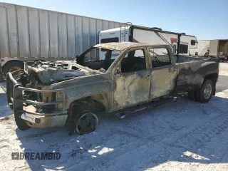 2019 Chevrolet Silverado 3500HD LTZ with VIN 1GC4KXEY3KF255048, listed as a Copart auction lot 75923114 with 0 mi miles and Non Repairable. Bid and sale history available at carsss.com. Image 1.
