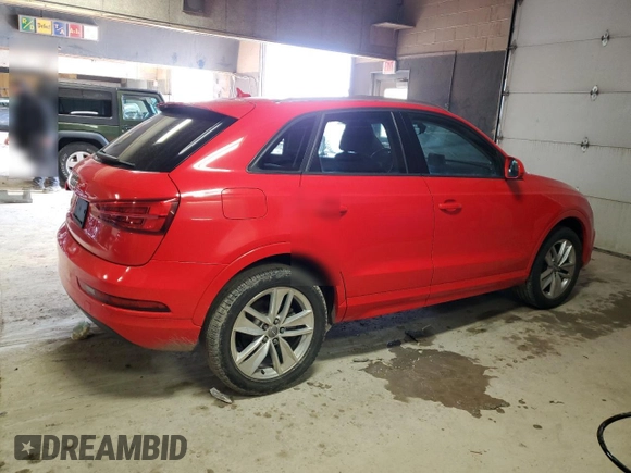 2017 Audi Q3 Premium with VIN WA1BCCFS9HR015320, listed as a Copart auction lot 45401535 with 154,275 mi miles and Clean Title. Bid and sale history available at carsss.com. Image 3.