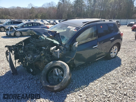 2014 Nissan Murano SL with VIN JN8AZ1MW9EW523749, listed as a Copart auction lot 45316965 with 0 mi miles and Non Repairable. Bid and sale history available at carsss.com. Image 1.
