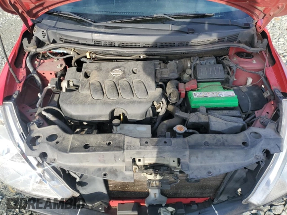 2010 Nissan Versa SL with VIN 3N1BC1CP9AL453748, listed as a Copart auction lot 51468085 with 147,458 mi miles and Salvage title. Bid and sale history available at DreamBid. Image 11.