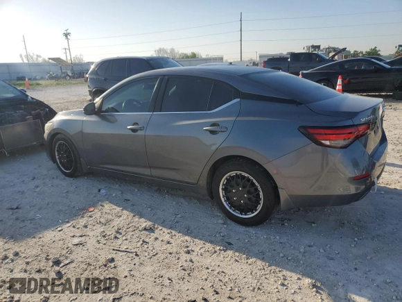2021 Nissan Sentra S with VIN 3N1AB8BV4MY252676, listed as a Copart auction lot 51957735 with 91,864 mi miles and Salvage Title. Bid and sale history available at DreamBid. Image 2.