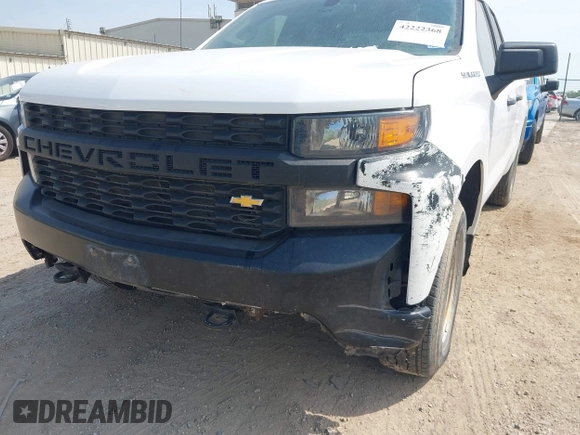 2020 Chevrolet Silverado 1500 Work Truck with VIN 1GCRYAEF3LZ178892, listed as a IAAI auction lot 42222368 with 66,737 mi miles and . Bid and sale history available at DreamBid. Image 6.
