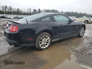 2010 Ford Mustang V6 with VIN 1ZVBP8AN3A5112855, listed as a Copart auction lot 49824275 with 161,778 mi miles and Salvage Title. Bid and sale history available at DreamBid. Image 3.
