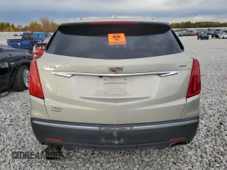 2017 Cadillac XT5 Luxury AWD with VIN 1GYKNDRS2HZ176927, listed as a Copart auction lot 73042313 with Not Provided miles and Salvage Title. Bid and sale history available at carsss.com. Image 6.