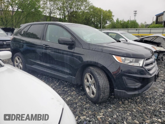 2016 Ford Edge SE with VIN 2FMPK4G95GBB69746, listed as a Copart auction lot 56511215 with 117,483 mi miles and Salvage title. Bid and sale history available at DreamBid. Image 4.