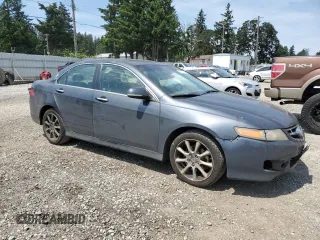 2007 Acura TSX Navi with VIN JH4CL96927C018473, listed as a Copart auction lot 60079735 with 364,753 mi miles and Salvage title. Bid and sale history available at DreamBid. Image 4.