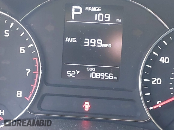 2017 Kia Forte LX with VIN 3KPFK4A75HE148512, listed as a IAAI auction lot 41869999 with 108,956 mi miles. Bid and sale history available at carsss.com. Image 16.