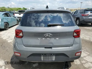 2022 Hyundai Venue SEL with VIN KMHRC8A39NU132790, listed as a Copart auction lot 58782655 with 39,532 mi miles and Salvage title. Bid and sale history available at DreamBid. Image 6.