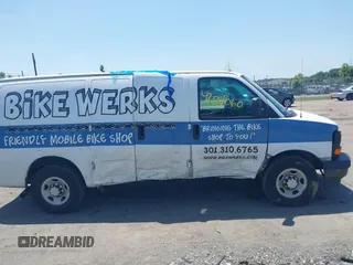 2017 Chevrolet Express Cargo with VIN 1GCWGAFF4H1337414, listed as a IAAI auction lot 42581060 with 196,182 mi miles and . Bid and sale history available at DreamBid. Image 13.