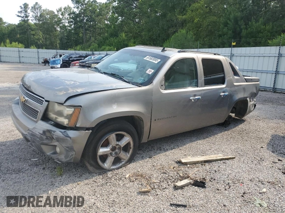2008 Chevrolet Avalanche 2LT with VIN 3GNFK12318G107218, listed as a Copart auction lot 61583895 with Not provided miles and Salvage title. Bid and sale history available at DreamBid. Image 1.
