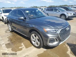 2024 Audi Q5 Sportback S line Premium Plus with VIN WA15AAFY5R2082406, listed as a Copart auction lot 74784724 with 804 mi miles and Non Repairable. Bid and sale history available at carsss.com. Image 4.