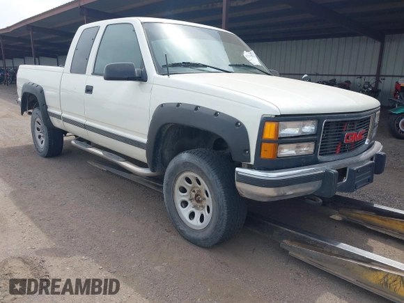 1995 GMC Sierra 1500 z VIN 2GTEK19K9S1591415, wystawiony jako IAAI lot #41793889 z przebiegiem 334 435 mil mil oraz . Historia ofert i sprzedaży dostępna na DreamBid. Obrazek 1.