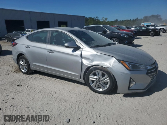 2020 Hyundai Elantra SEL z VIN 5NPD84LFXLH586828, wystawiony jako Copart lot #50519325 z przebiegiem Nie podano mil oraz Szkoda całkowita • Salvage title. Historia ofert i sprzedaży dostępna na DreamBid. Obrazek 4.