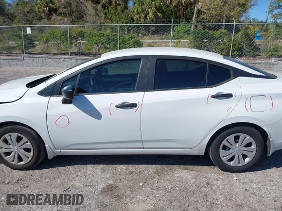 2022 Nissan Versa S with VIN 3N1CN8DV4NL846812, listed as a IAAI auction lot 41802614 with 30,624 mi miles and . Bid and sale history available at DreamBid. Image 15.
