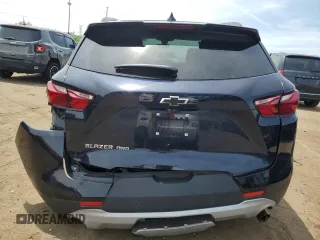 2020 Chevrolet Blazer LT z VIN 3GNKBJRSXLS635633, wystawiony jako Copart lot #58584645 z przebiegiem 21 642 mil mil oraz Szkoda całkowita • Salvage title. Historia ofert i sprzedaży dostępna na DreamBid. Obrazek 6.