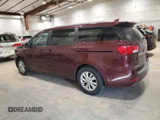 2015 Kia Sedona LX with VIN KNDMB5C19F6060877, listed as a Copart auction lot 52315255 with 187,271 mi miles and Non Repairable. Bid and sale history available at carsss.com. Image 2.