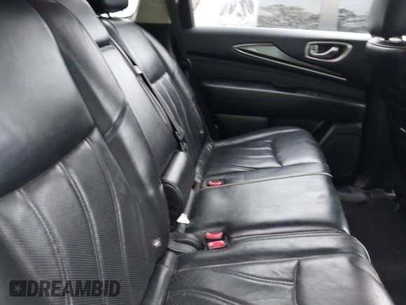 2017 Infiniti QX60 with VIN 5N1DL0MM6HC544028, listed as a IAAI auction lot 39298834 with 100,107 mi miles and . Bid and sale history available at DreamBid. Image 8.