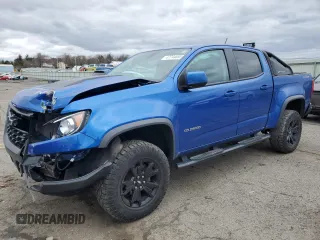 2020 Chevrolet Colorado 4WD ZR2 z VIN 1GCGTEEN5L1176189, wystawiony jako Copart lot #47744665 z przebiegiem 46 737 mil mil oraz Szkoda całkowita • Salvage title. Historia ofert i sprzedaży dostępna na DreamBid. Obrazek 1.
