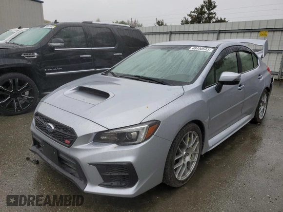 2020 Subaru WRX STI Limited with VIN JF1VA2Y66L9822847, listed as a Copart auction lot 48490543 with 11,848 mi miles. Bid and sale history available at carsss.com. Image 2.